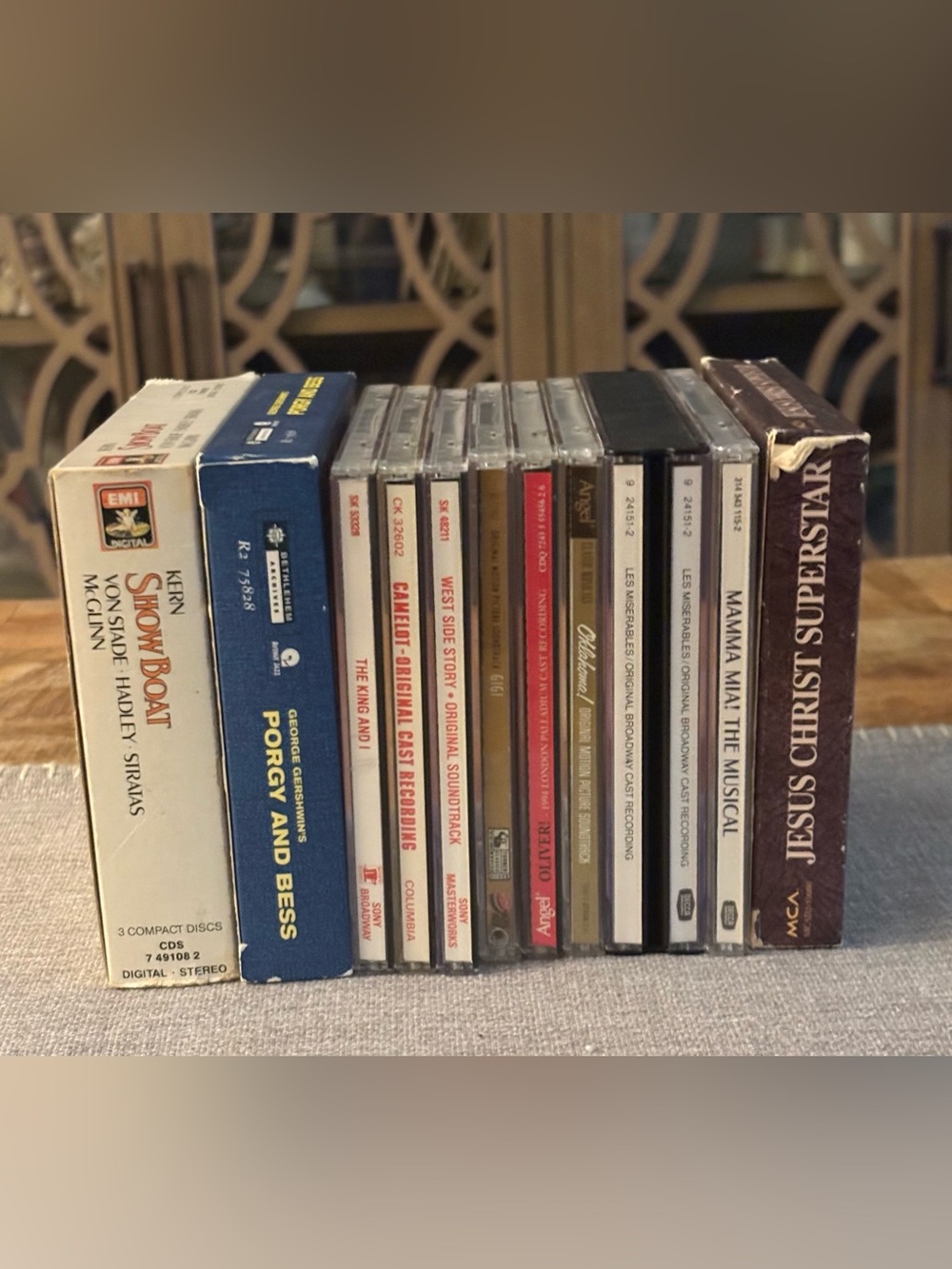 Assorted Classic Broadway Musical CDs